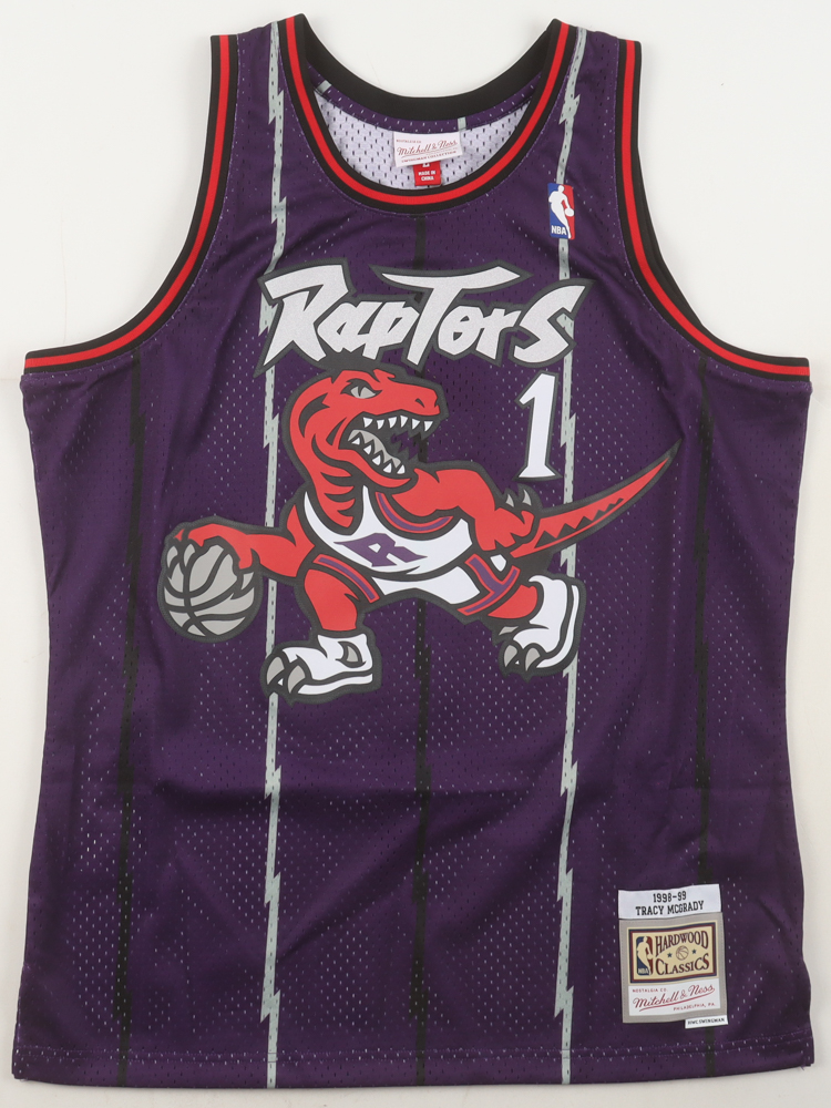 Tracy McGrady Signed Raptors Mitchell & Ness Authentic Jersey (Beckett) at PristineAuction.com Tracy McGrady Signed Raptors Mitchell & Ness Authentic Jersey (Beckett) at PristineAuction.com