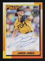 Jared Jones 2025 Topps '90 Topps Autographs #90A-JJ at PristineAuction.com