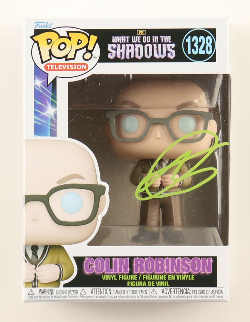 Mark Proksch Signed "What We Do In The Shadows" #1328 Colin Robinson Funko Pop! Vinyl Figure (SWAU) at PristineAuction.com Mark Proksch Signed "What We Do In The Shadows" #1328 Colin Robinson Funko Pop! Vinyl Figure (SWAU) at PristineAuction.com