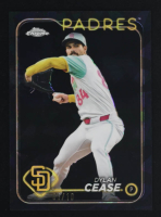Dylan Cease 2024 Topps Chrome Update Sapphire Black Refractors #USCS115 #6/10 at PristineAuction.com