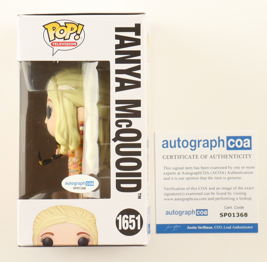 Jennifer Coolidge Signed "The White Lotus" #1651 Tanya McQuoid Funko Pop! Vinyl Figure (ACOA) at PristineAuction.com Jennifer Coolidge Signed "The White Lotus" #1651 Tanya McQuoid Funko Pop! Vinyl Figure (ACOA) at PristineAuction.com