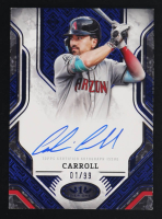 Corbin Carroll 2025 Topps Tier One Prime Performers Autographs Blue Foil #PPA-CC #1/99 at PristineAuction.com