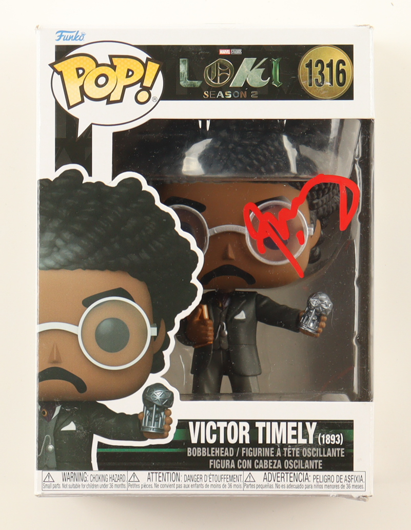 Jonathan Majors Signed "Loki: Season 2" #1316 Victor Timely (1893) Funko Pop! Vinyl Figure (PSA) at PristineAuction.com Jonathan Majors Signed "Loki: Season 2" #1316 Victor Timely (1893) Funko Pop! Vinyl Figure (PSA) at PristineAuction.com