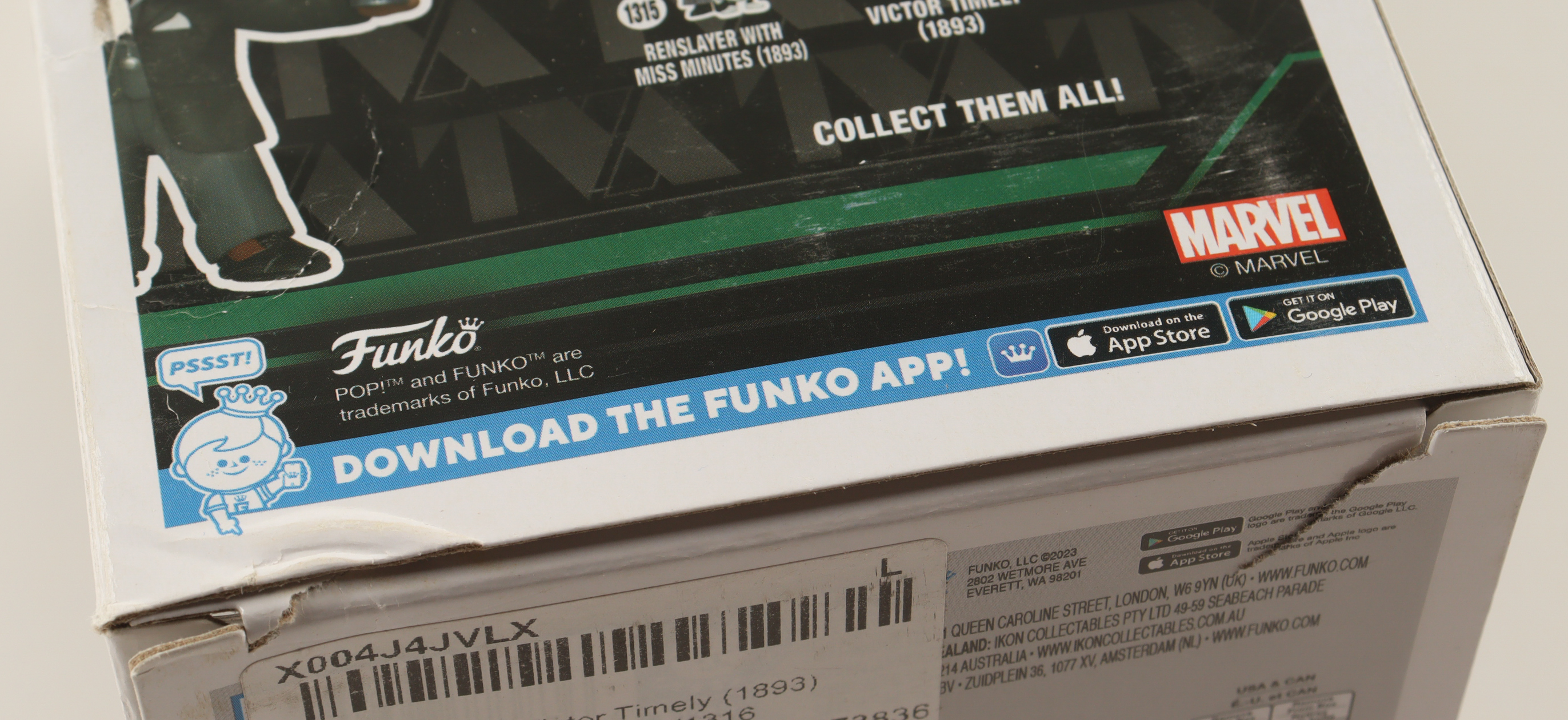 Jonathan Majors Signed "Loki: Season 2" #1316 Victor Timely (1893) Funko Pop! Vinyl Figure (PSA) at PristineAuction.com Jonathan Majors Signed "Loki: Season 2" #1316 Victor Timely (1893) Funko Pop! Vinyl Figure (PSA) at PristineAuction.com