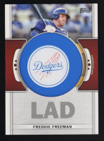 Freddie Freeman 2023 Topps Team Logo Commemorative Patch #TLP-FF at PristineAuction.com