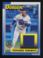 Yoshinobu Yamamoto 2025 Topps '90 Topps Relics #T90R-YY at PristineAuction.com