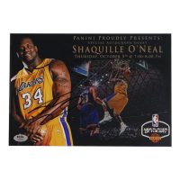 Shaquille O'Neal Signed Lakers 8x12 Photo (PSA) at PristineAuction.com