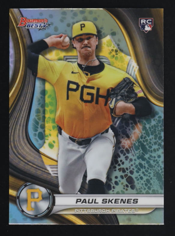 Paul Skenes 2024 Bowman's Best Refractors #53 RC at PristineAuction.com Paul Skenes 2024 Bowman's Best Refractors #53 RC at PristineAuction.com