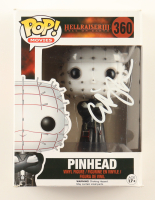 Clive Barker Signed "Hellraiser III: Hell on Earth" #134 Pinhead Funko Pop! Vinyl Figure (ACOA) at PristineAuction.com