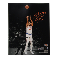 Karl Anthony-Towns Signed Knicks 11x14 Photo (Fanatics) at PristineAuction.com