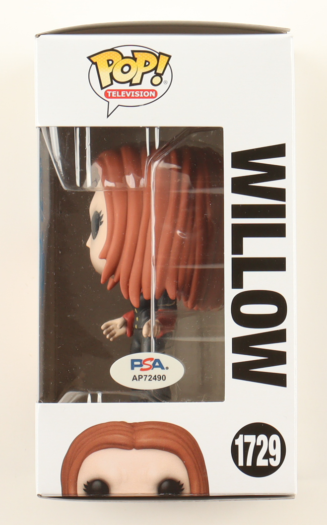 Alyson Hannigan Signed "Buffy the Vampire Slayer" #1729 Willow Funko Pop! Vinyl Figure with Hand-Drawn Sketch (PSA) at PristineAuction.com Alyson Hannigan Signed "Buffy the Vampire Slayer" #1729 Willow Funko Pop! Vinyl Figure with Hand-Drawn Sketch (PSA) at PristineAuction.com