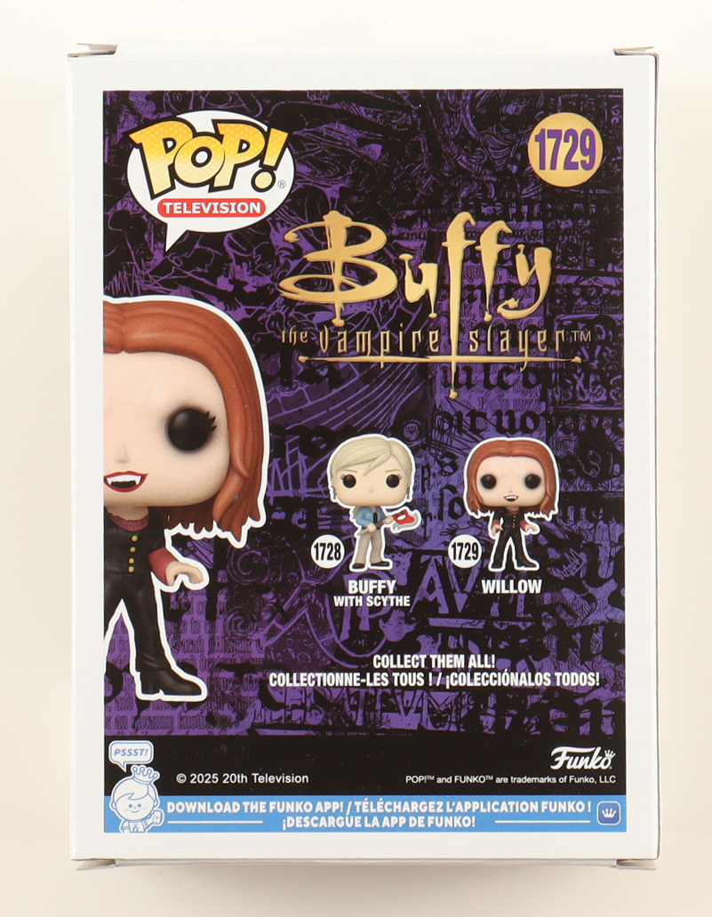 Alyson Hannigan Signed "Buffy the Vampire Slayer" #1729 Willow Funko Pop! Vinyl Figure with Hand-Drawn Sketch (PSA) at PristineAuction.com Alyson Hannigan Signed "Buffy the Vampire Slayer" #1729 Willow Funko Pop! Vinyl Figure with Hand-Drawn Sketch (PSA) at PristineAuction.com