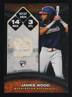 James Wood 2025 Topps Rounding the Bases Relics #RTB-WOOD at PristineAuction.com