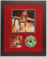 Taylor Swift Signed "The Life of a Showgirl" Custom Framed CD Insert Display (ACOA) at PristineAuction.com