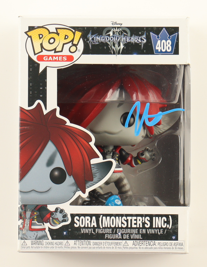 Haley Joel Osment Signed "Kingdom Hearts III" #408 Sora (Monster's Inc.) Funko Pop! Vinyl Figure (ACOA) at PristineAuction.com Haley Joel Osment Signed "Kingdom Hearts III" #408 Sora (Monster's Inc.) Funko Pop! Vinyl Figure (ACOA) at PristineAuction.com