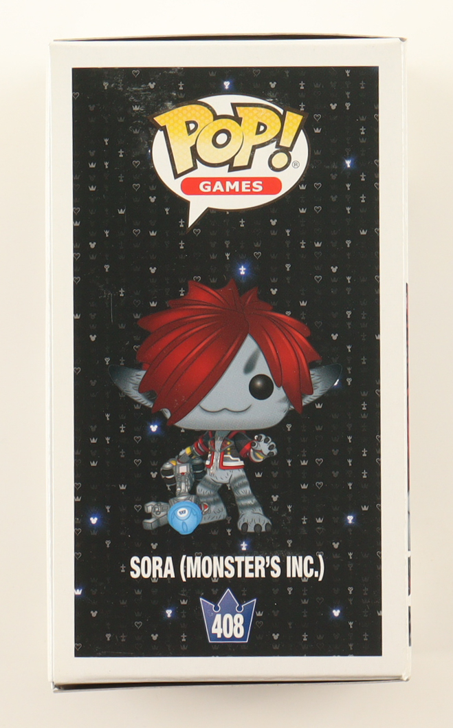 Haley Joel Osment Signed "Kingdom Hearts III" #408 Sora (Monster's Inc.) Funko Pop! Vinyl Figure (ACOA) at PristineAuction.com Haley Joel Osment Signed "Kingdom Hearts III" #408 Sora (Monster's Inc.) Funko Pop! Vinyl Figure (ACOA) at PristineAuction.com