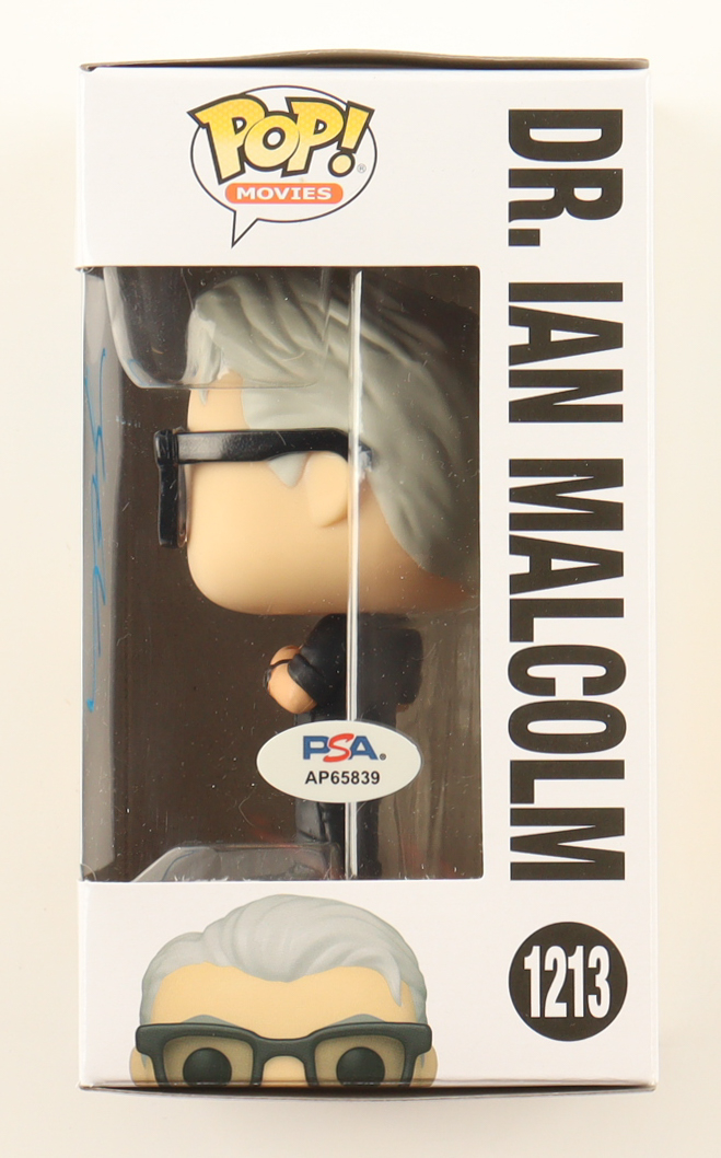 Jeff Goldblum Signed "Jurassic World Dominion" #1213 Dr. Ian Malcolm Funko Pop! Vinyl Figure (PSA) at PristineAuction.com Jeff Goldblum Signed "Jurassic World Dominion" #1213 Dr. Ian Malcolm Funko Pop! Vinyl Figure (PSA) at PristineAuction.com