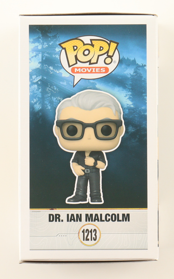 Jeff Goldblum Signed "Jurassic World Dominion" #1213 Dr. Ian Malcolm Funko Pop! Vinyl Figure (PSA) at PristineAuction.com Jeff Goldblum Signed "Jurassic World Dominion" #1213 Dr. Ian Malcolm Funko Pop! Vinyl Figure (PSA) at PristineAuction.com