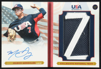 Marco Gonzales 2012 Panini Prime Cuts Lettermen Booklets USA Baseball Collegiate National Team #10 RC #4/8 at PristineAuction.com