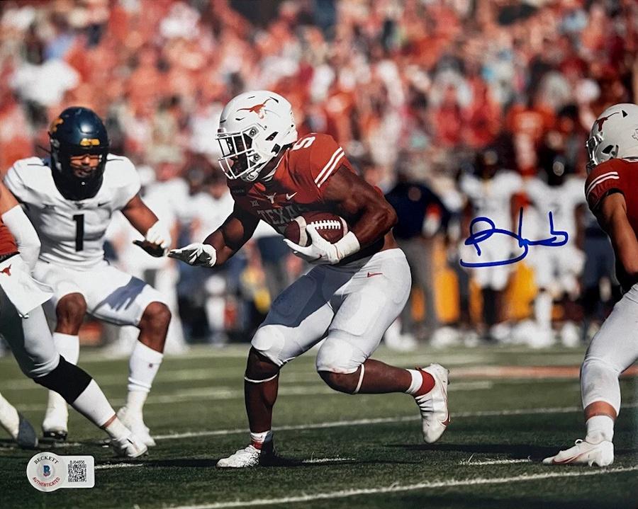 Bijan Robinson Signed Texas Longhorns 8x10 Photo (Beckett) at PristineAuction.com Bijan Robinson Signed Texas Longhorns 8x10 Photo (Beckett) at PristineAuction.com