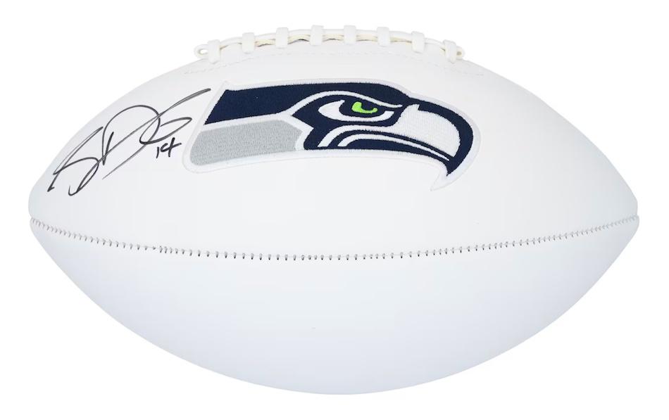 Sam Darnold Signed Seahawks Logo Football (Fanatics) at PristineAuction.com Sam Darnold Signed Seahawks Logo Football (Fanatics) at PristineAuction.com