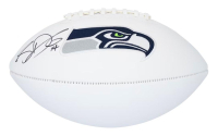 Sam Darnold Signed Seahawks Logo Football (Fanatics) at PristineAuction.com