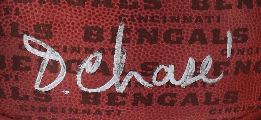Ja'Marr Chase Signed Official NFL "The Duke" Bengals Team Showcase Football (Beckett) at PristineAuction.com Ja'Marr Chase Signed Official NFL "The Duke" Bengals Team Showcase Football (Beckett) at PristineAuction.com