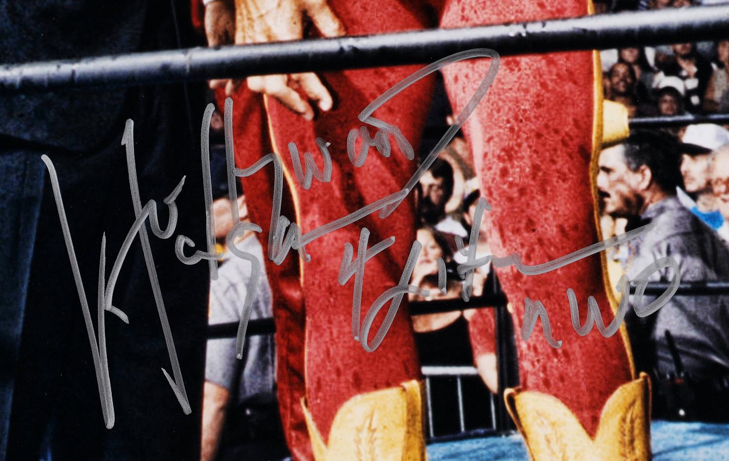 Hollywood Hulk Hogan, Kevin Nash, & Scott Hall Signed WWE 16x20 Photo Inscribed "Hollywood Hogan 4 Life NWO" (JSA) at PristineAuction.com Hollywood Hulk Hogan, Kevin Nash, & Scott Hall Signed WWE 16x20 Photo Inscribed "Hollywood Hogan 4 Life NWO" (JSA) at PristineAuction.com