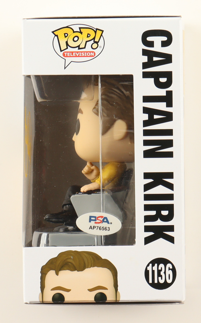 Paul Wesley Signed "Star Trek" #1136 Captain Kirk Funko Pop! Vinyl Figure (PSA) at PristineAuction.com Paul Wesley Signed "Star Trek" #1136 Captain Kirk Funko Pop! Vinyl Figure (PSA) at PristineAuction.com