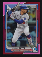 Mookie Betts 2024 Bowman Chrome Fuchsia Refractors #62 #270/299 at PristineAuction.com