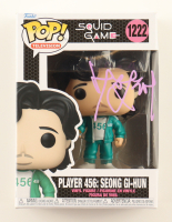 Lee Jung-Jae Signed "Squid Game" #1222 Player 456: Seong Gi-Hun Funko Pop! Vinyl Figure (PSA) at PristineAuction.com