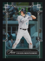 Colson Montgomery 2024 Panini Three and Two Emerald #80 #2/5 at PristineAuction.com