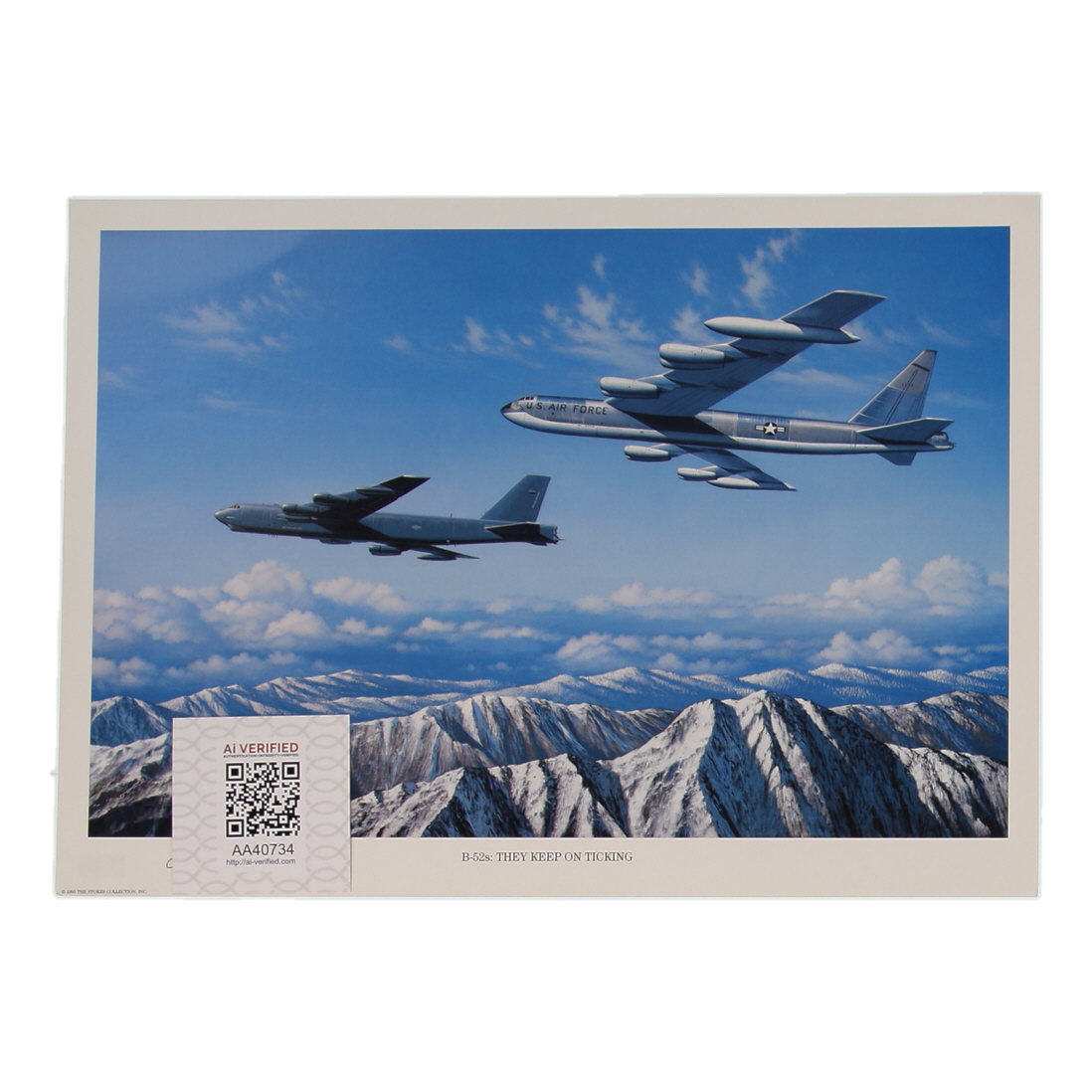 John T. Chain Jr. Signed Stan Stokes "B-52s: They Keep on Ticking" Lithograph (AIV) at PristineAuction.com John T. Chain Jr. Signed Stan Stokes "B-52s: They Keep on Ticking" Lithograph (AIV) at PristineAuction.com