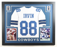 Michael Irvin Signed Custom Framed Jersey (Beckett) at PristineAuction.com