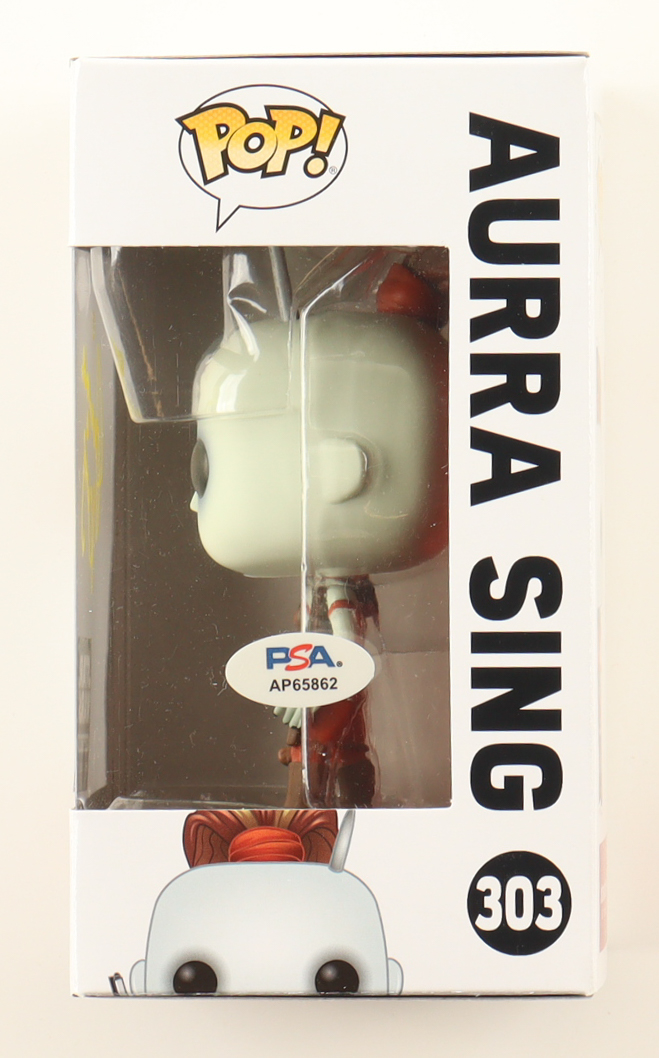 Jaime King Signed "Star Wars" #303 Aurra Sing Funko Pop! Vinyl Figure (PSA) at PristineAuction.com Jaime King Signed "Star Wars" #303 Aurra Sing Funko Pop! Vinyl Figure (PSA) at PristineAuction.com