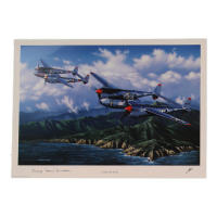 Marge Bong Drucker Signed Stan Stokes "A Pair Of Aces" Lithograph (AIV) at PristineAuction.com