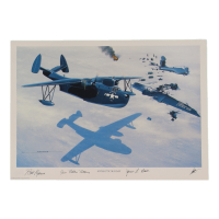 William Kearns, James Ball, & James Robbins Signed Stan Stokes "Antarctic Mayday" Lithograph (AIV) at PristineAuction.com
