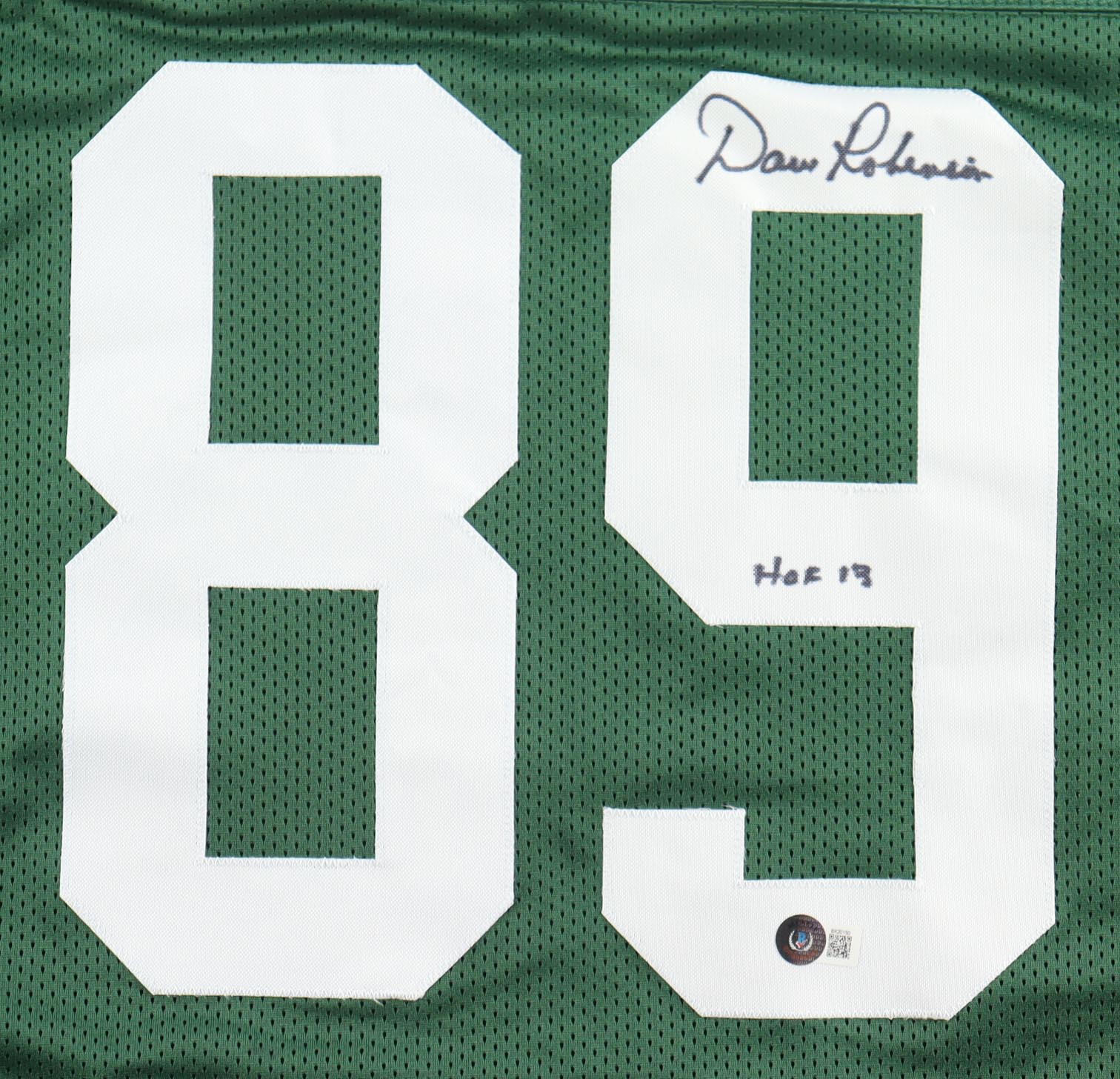 Dave Robinson Signed Jersey Inscribed "HOF 13" (Beckett) at PristineAuction.com Dave Robinson Signed Jersey Inscribed "HOF 13" (Beckett) at PristineAuction.com