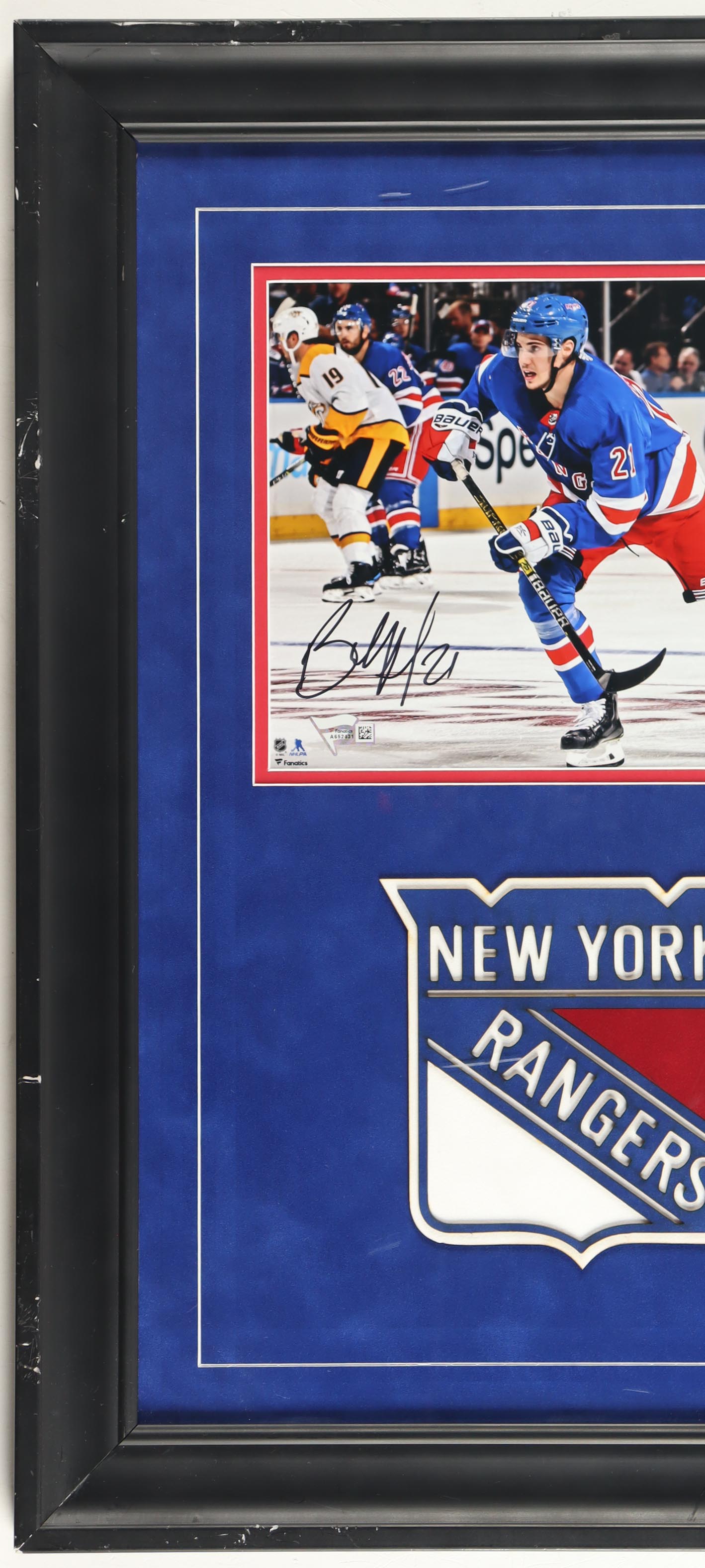 Brett Howden Signed Rangers Custom Framed Photo Display (Fanatics) at PristineAuction.com Brett Howden Signed Rangers Custom Framed Photo Display (Fanatics) at PristineAuction.com