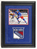 Brett Howden Signed Rangers Custom Framed Photo Display (Fanatics) at PristineAuction.com