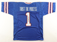 Sean McDermott Signed "Trust The Process" Jersey (JSA) at PristineAuction.com