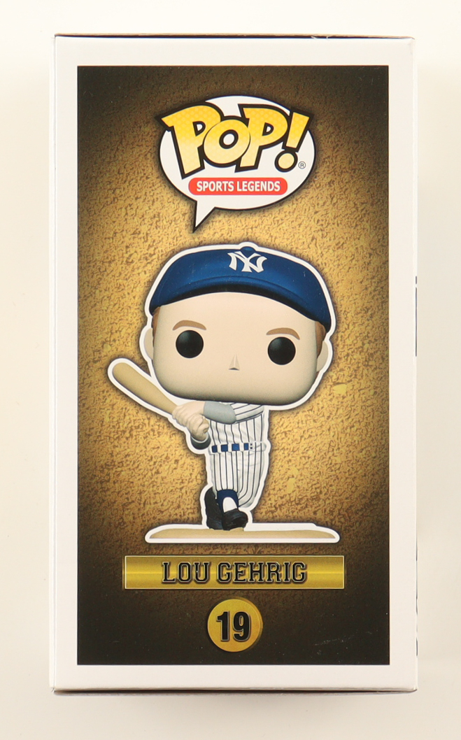 Joe Torre Signed "New York Yankees" #19 Lou Gehrig Funko Pop! Vinyl Figure (PSA) at PristineAuction.com Joe Torre Signed "New York Yankees" #19 Lou Gehrig Funko Pop! Vinyl Figure (PSA) at PristineAuction.com
