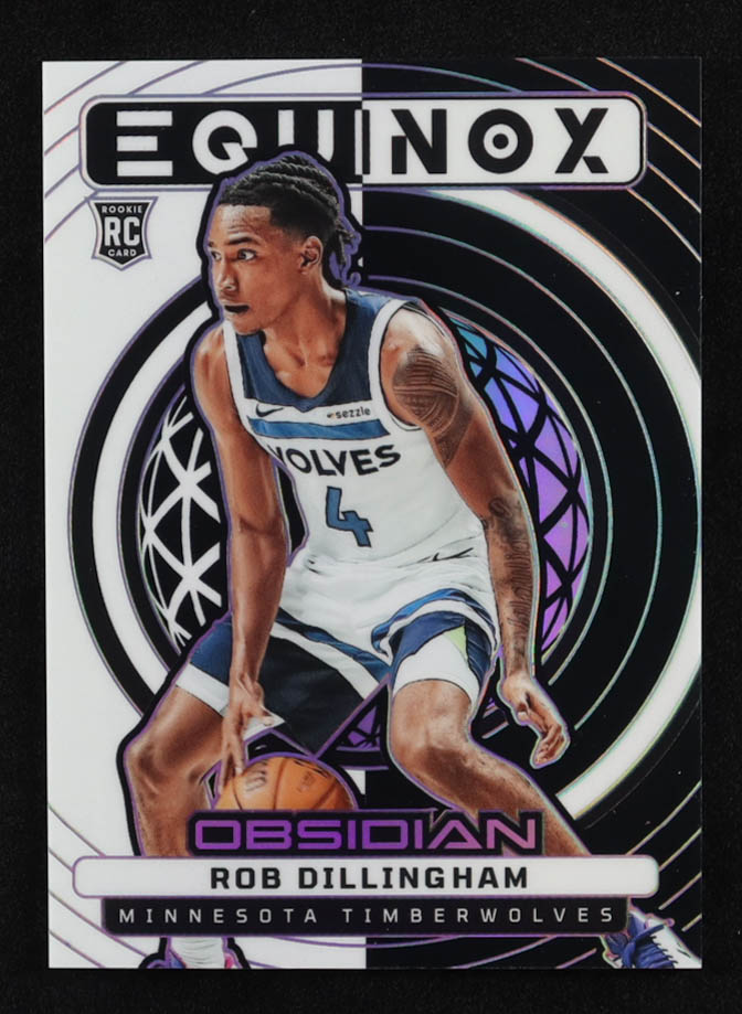 Rob Dillingham 2024-25 Panini Obsidian Equinox #1 #013/125 RC at PristineAuction.com Rob Dillingham 2024-25 Panini Obsidian Equinox #1 #013/125 RC at PristineAuction.com