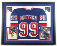 Wayne Gretsky Signed Custom Framed Jersey (UDA & Fanatics) at PristineAuction.com