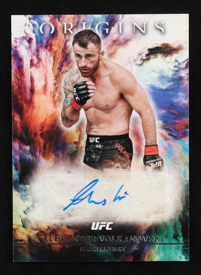 Alexander Volkanovski 2021 Panini Chronicles Origins UFC Autographs #OAAVK at PristineAuction.com Alexander Volkanovski 2021 Panini Chronicles Origins UFC Autographs #OAAVK at PristineAuction.com