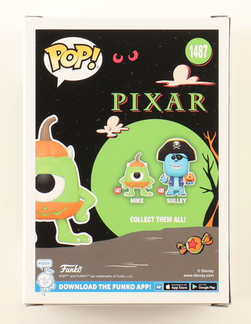 Billy Crystal Signed "Pixar" #1487 Mike Funko Pop! Vinyl Figure (PSA) at PristineAuction.com Billy Crystal Signed "Pixar" #1487 Mike Funko Pop! Vinyl Figure (PSA) at PristineAuction.com