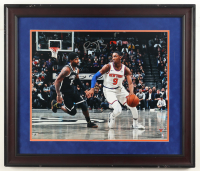 RJ Barrett Signed Knicks Custom Framed Photo Display (Fanatics) at PristineAuction.com