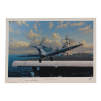 Reade F. Tilley Signed Stan Stokes "Stung By The Wasp" Lithograph (AIV) at PristineAuction.com