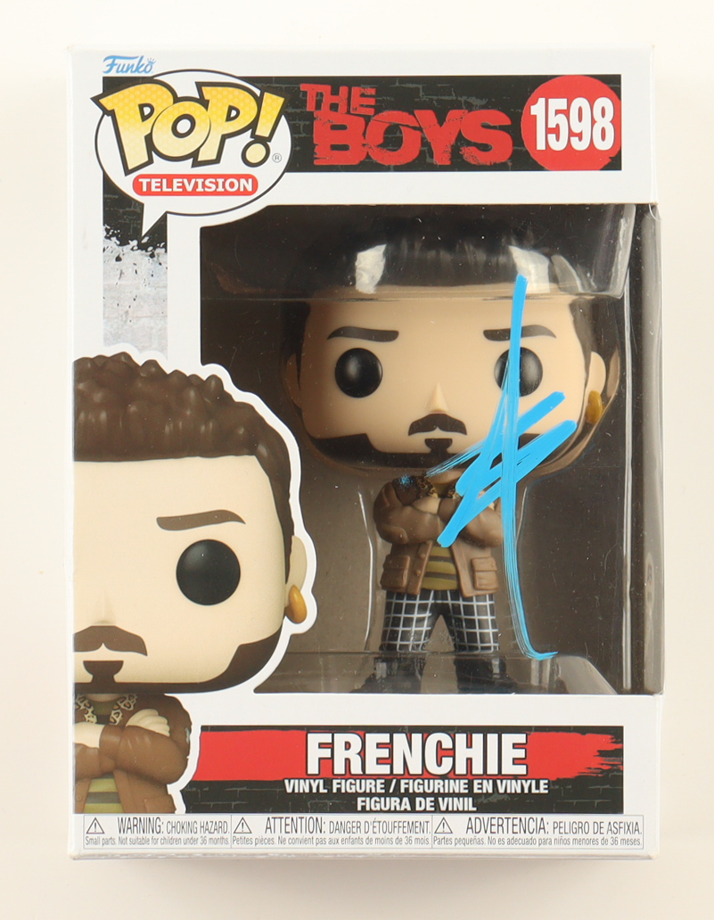 Tomer Capone Signed "The Boys" #1598 Frenchie Funko Pop! Vinyl Figure (PSA) at PristineAuction.com Tomer Capone Signed "The Boys" #1598 Frenchie Funko Pop! Vinyl Figure (PSA) at PristineAuction.com
