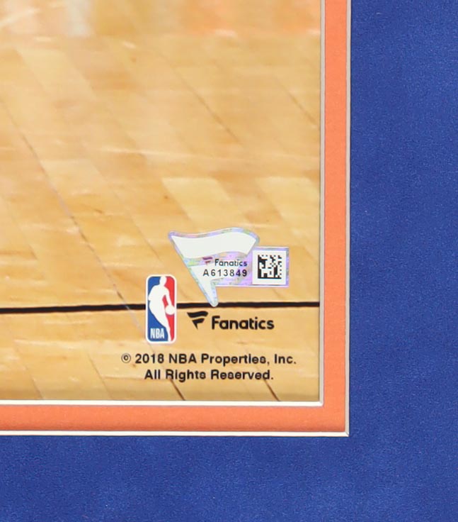 Kevin Knox Signed Knicks Lithograph Display (Fanatics) at PristineAuction.com Kevin Knox Signed Knicks Lithograph Display (Fanatics) at PristineAuction.com